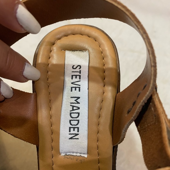 Steve Madden platform leather heels - Picture 4 of 6